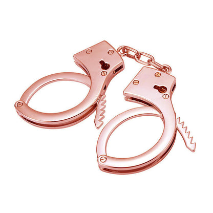 Rose Gold Handcuffs Sm Binding Props Metal Toys