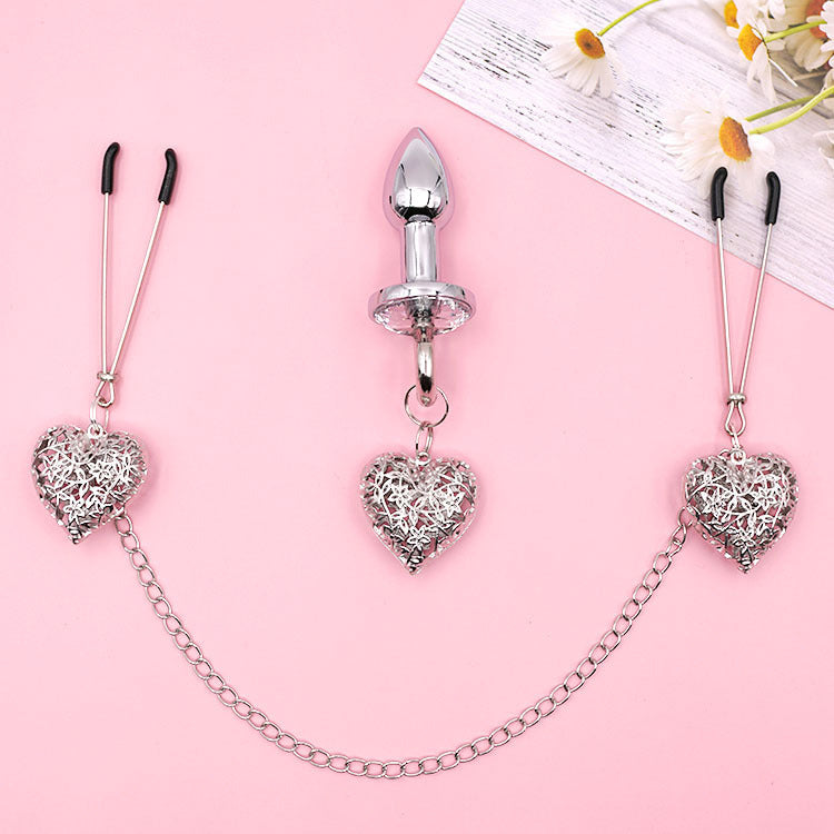 Love Chain Bell Plug Nipple Chains Sex Toys Huge Variety