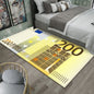 Global World Money Currency Fun Carpet Huge Variety