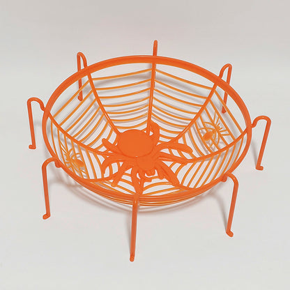 Spider Web Basket Serving Tray Cutout Drain