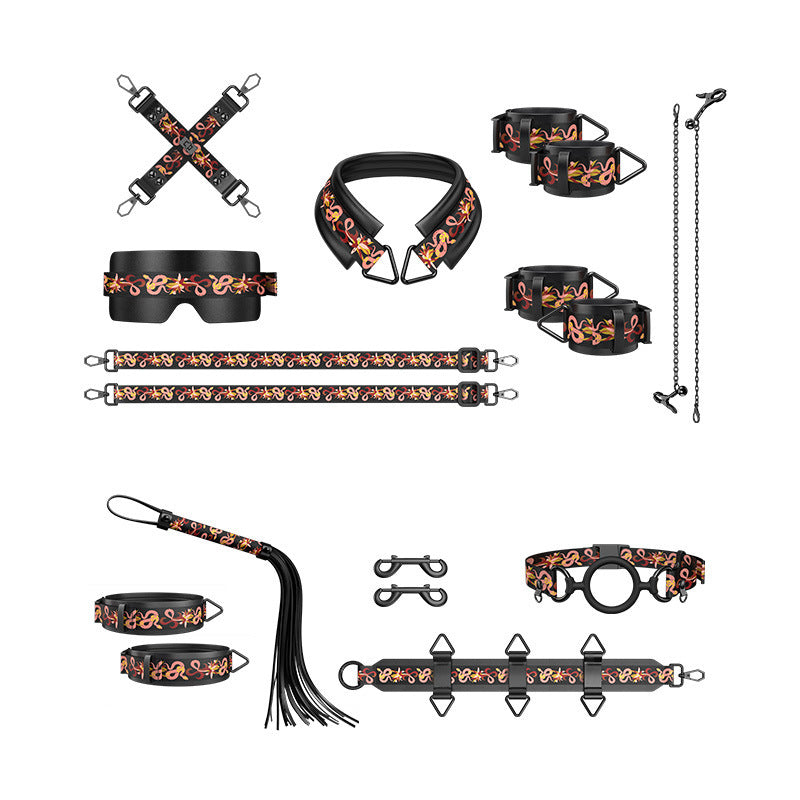 Spirit Snake Suit Punishment Training Bondage Binding Tool Set