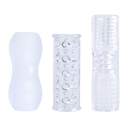 Crystal Transparent Airplane Bottle Men's Trainer