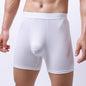 Men's Lengthened Boxers Breathable Mesh Underpants Huge Variety