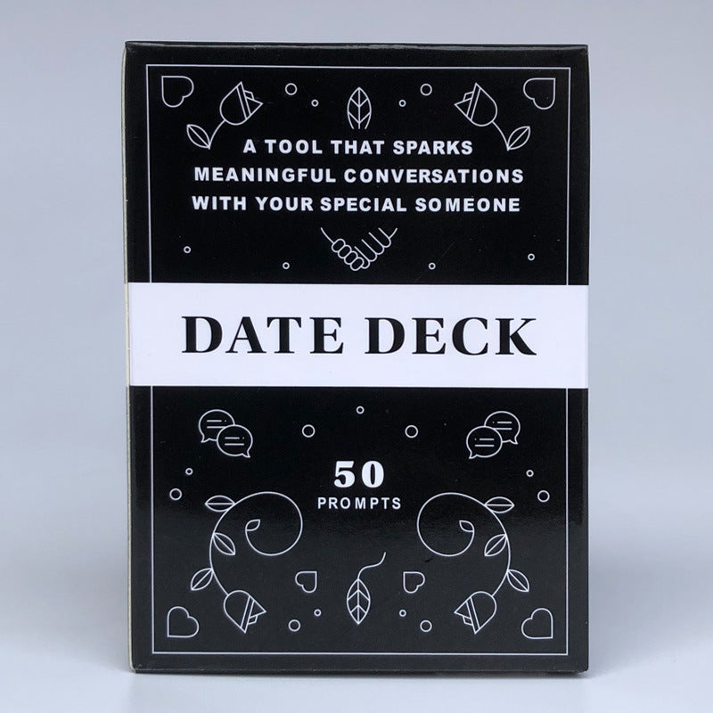 Icebreaker Romantic Couple Game Paper Cards