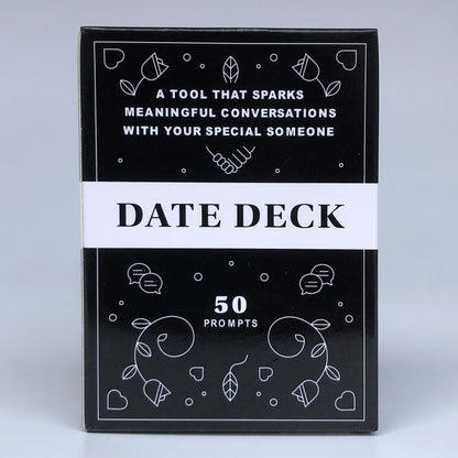 Icebreaker Romantic Couple Game Paper Cards