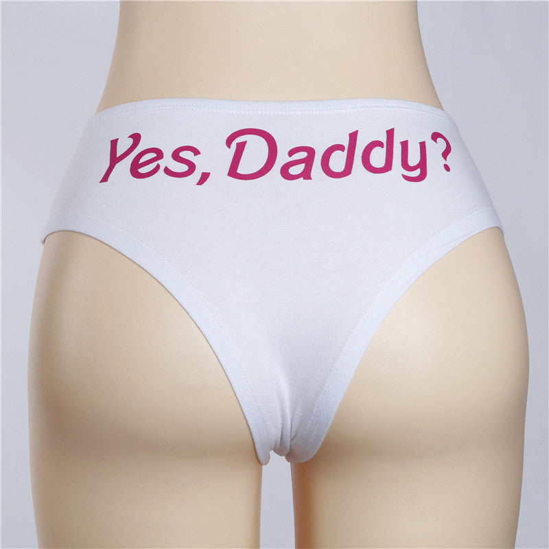 Yes Daddy Brief Panties