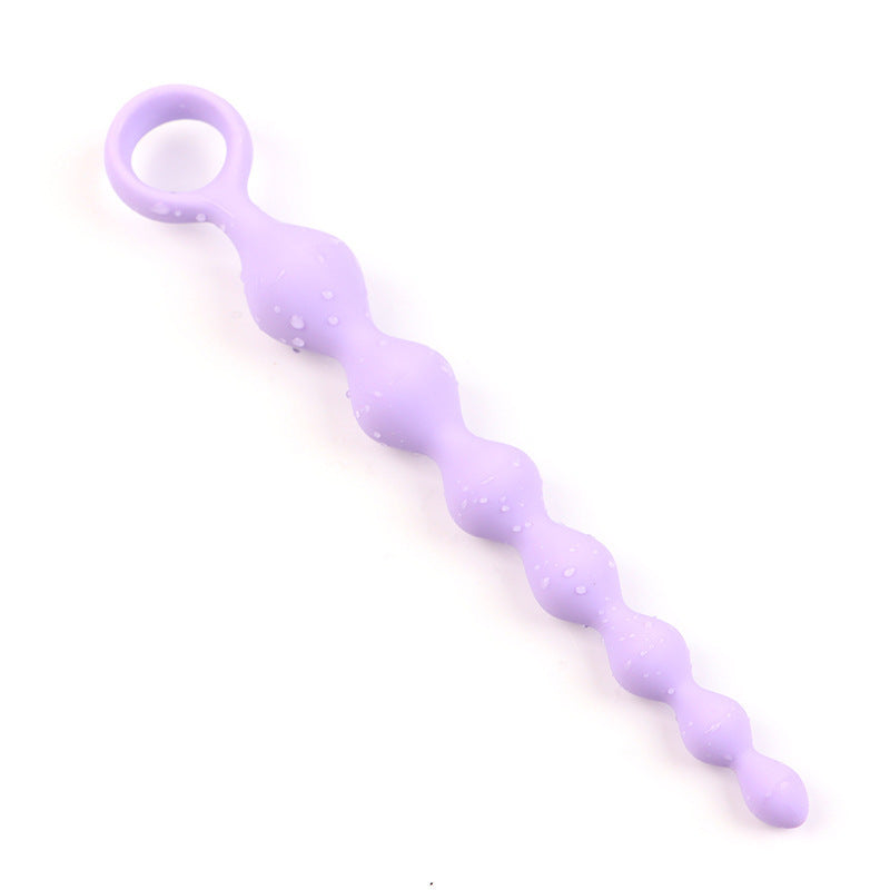 Silicone Butt Plug Pull Beads Anal Dilatation