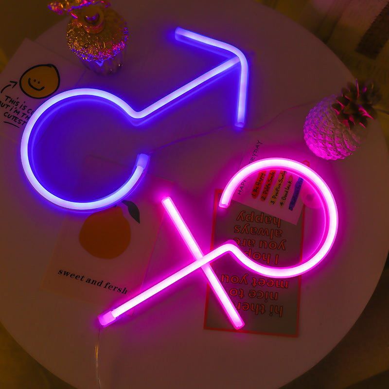 Male Female Symbol Neon LED Light Sign