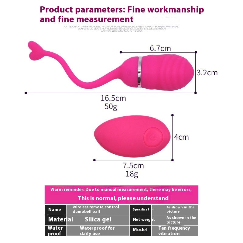 Wireless Remote Control Vibration Plug