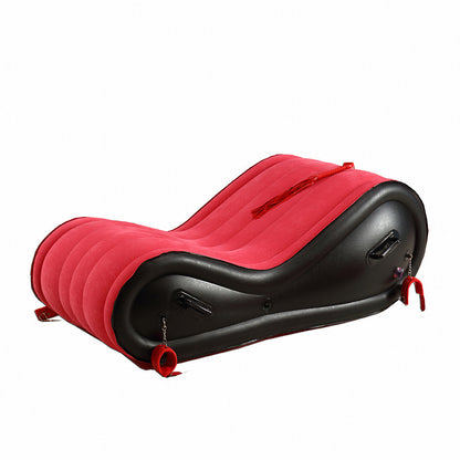 Heavy-Duty Lazy Inflatable Bed Foldable Single