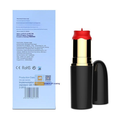 10 Frequency Lipstick Oscillator Women's Vibrator