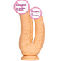 Double-Headed Dildo Suction Cup Plug