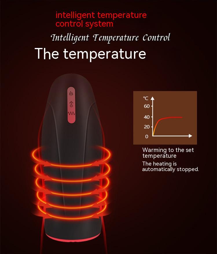 Airplane Bottle Ordinary Version Vibration Heating Men's Masturbator