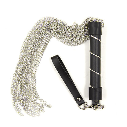 Leather Props Iron Chain Whip