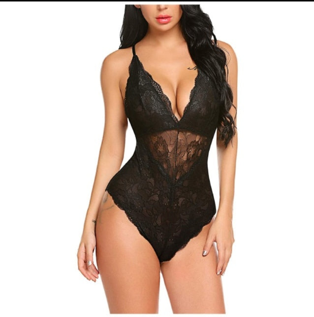 European And American One-Piece Full Lace Bodysuit Huge Variety