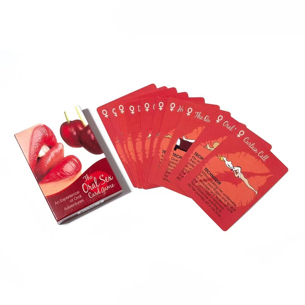 Cherry Lips Oral Sex Card Game