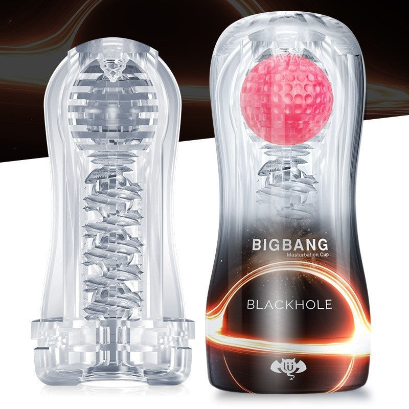 BIGBANG Planet Masturbation Bubble Cup Men's Manual Sucking Exerciser