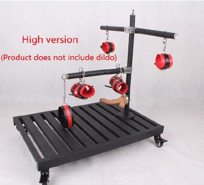 Professional Sex Trolly Full-Body Restraint Frame Set