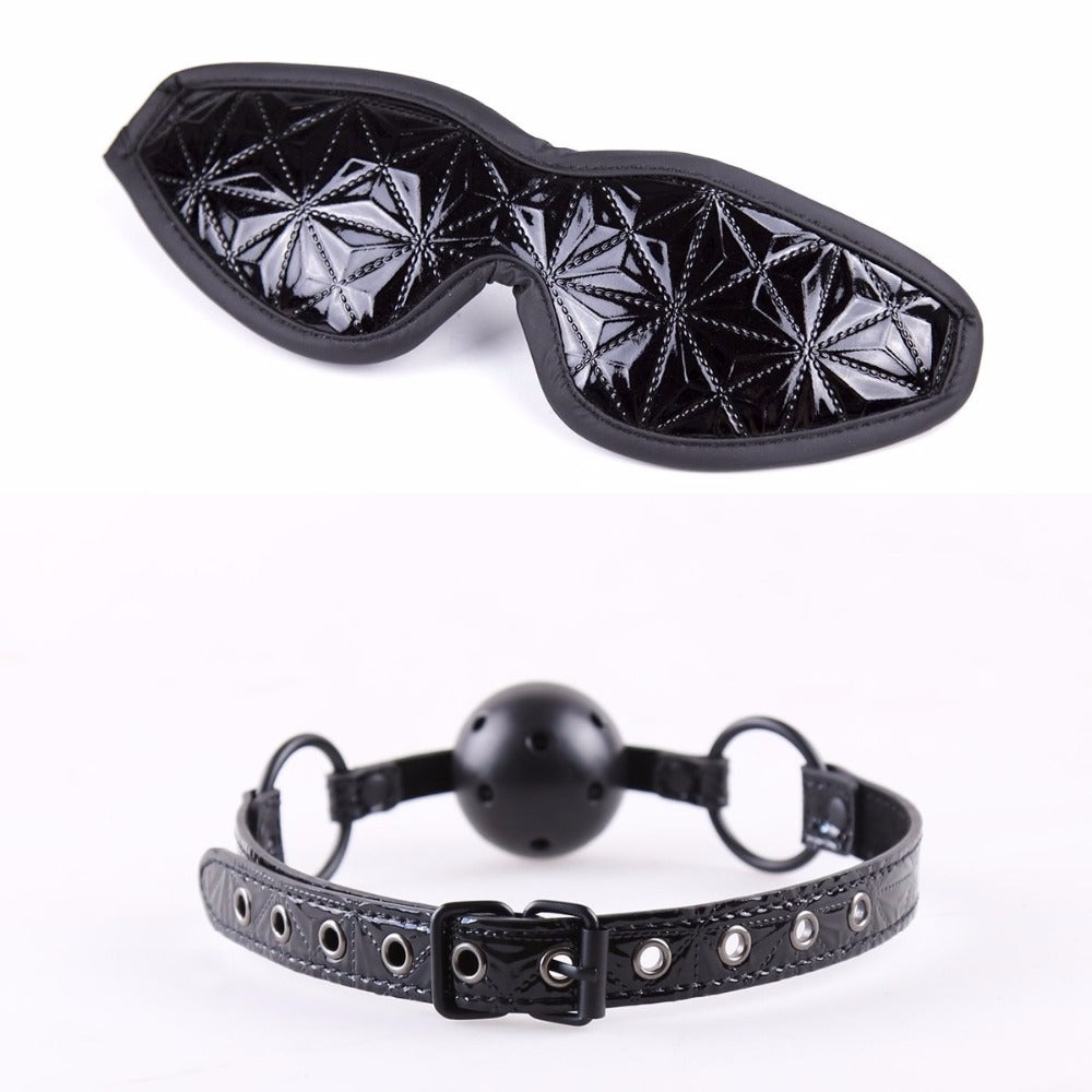 Bondage Leather Handcuff Set For Women