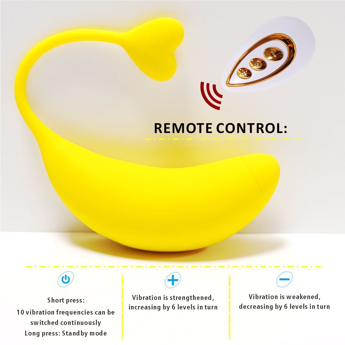 Fruit Banana APP Or Remote Control Vibrator