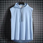 Men's Casual Hooded Sleeveless Vest Top Huge Variety