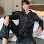 Men's Silk Smooth Full-Body Long Suit Huge Variety