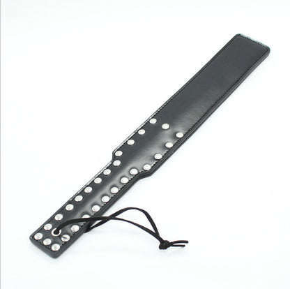 Square Strip Rivet Leather Beat Toy