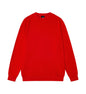 Men's Solid Color Pullover Crewneck Sweater