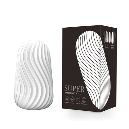 Super Masturbator Egg Helix Texture Men's Toys