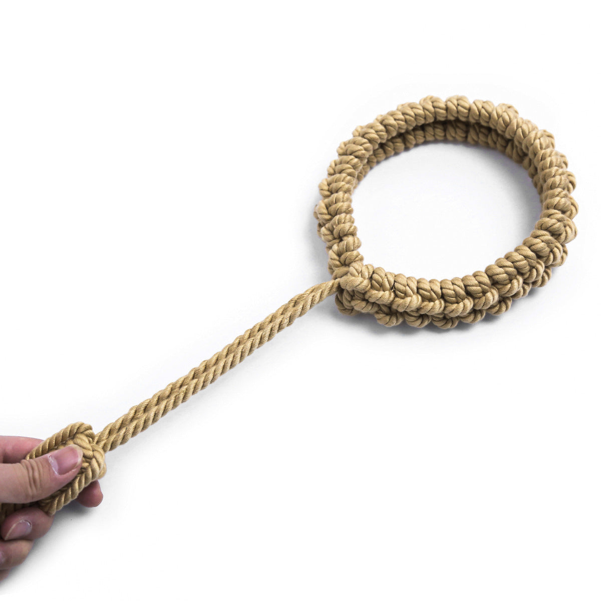 Collar Bundled With Cotton And Hemp Rope Performance Props