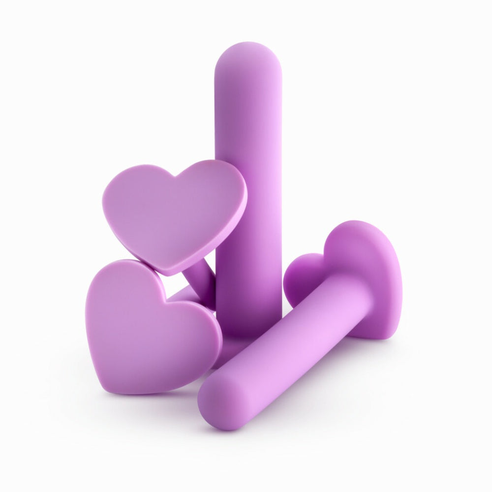 Smooth Heart Shaped Honey Spoon Progressive Dilator Set