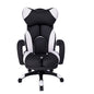 Padded Gaming Chair Adjustable Footrest Available Multiple Colors