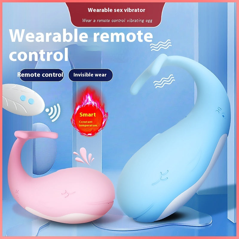 Remote Control Small Whale Vibrator Toy